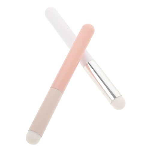 Beavorty Lip Makeup Brush Kit 2pcs Soft Lip Brush for Lipstick Gloss Application Perfect for All Ages