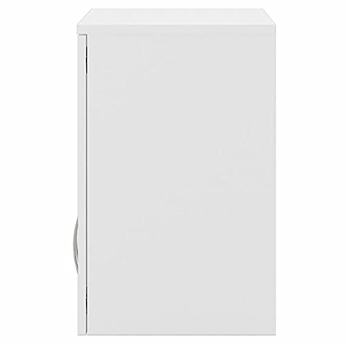 Bush Business Furniture Universal Storage Wall Cabinet With Doors And Shelves, White #TOP5