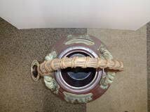 Amazon.co.jp: 超巨大 急須 信楽焼？ 陶器 骨董品 置物 アンティーク