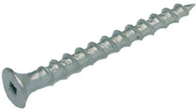 Deck Screws, Flat Bugle Head, Galvanized Steel, #8 x 2.5-In., 50-Pk. -41791 Cover