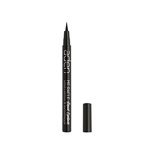 ADEN eyeliner lápiz delineador negro impermeable