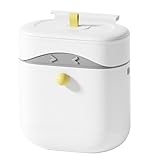 Trash Can - Compost Bin | Kitchen Compost Bin, Wall Trash Can | 2.5 Gallon...