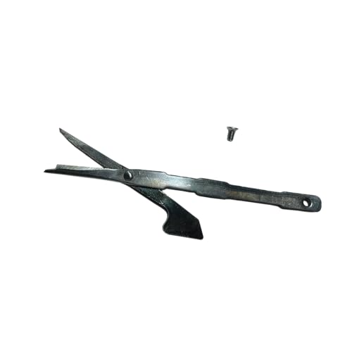 Image of Transparia Tufting Gun Scissors Replacement, Cut Pile Needle Kit Including The Corresponding Screws for Tufting Gun Cut Pile Scissors, Replaceable Head of Carpet Tufting Gun, Tufting Gun Accessories