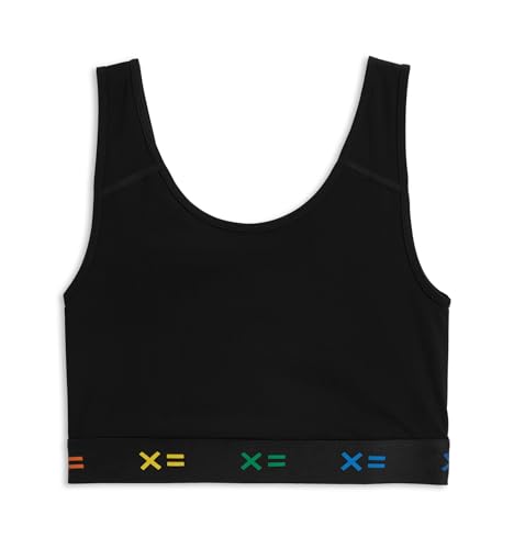 Image of TomboyX Compression Bra Top for Women, Full Coverage Gender Inclusive Bras, Wireless Medium Support Top No Padding Sports Bra