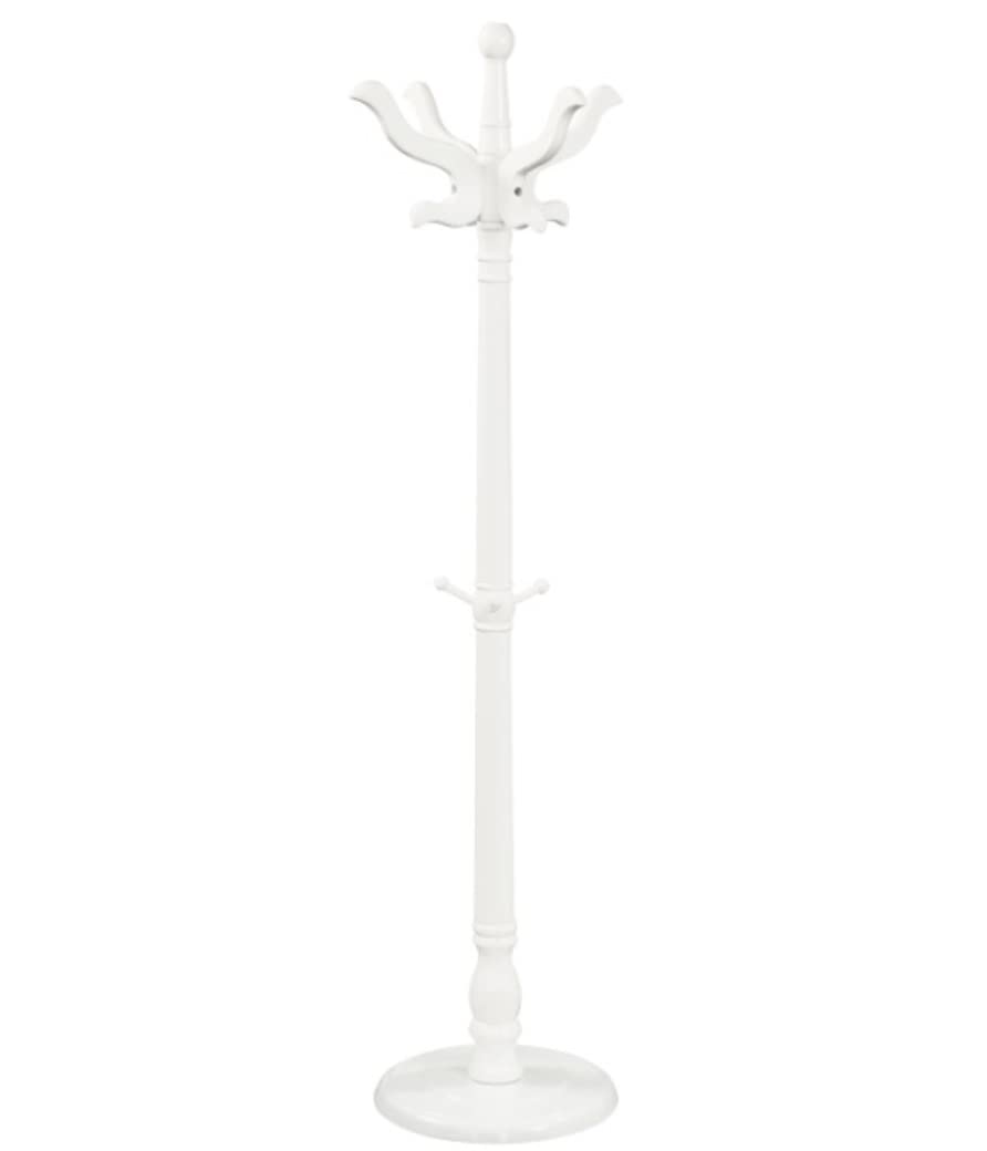 FCXWEVR Coat Rack Coat rack wooden coat rack, freestanding, with hooks, hallway, coat hanger, hat stand for bag, umbrella, clothes, scarves coat rack (color : teak color, size : 180X40CM)