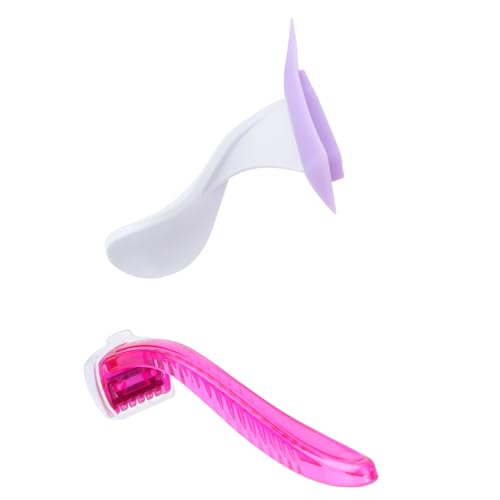 VICASKY Rasoio Per Bikini Da Donna Set Stampo Sagomatore Ergonomico Corpo Mini Design Sicuro Per Depilazione Intima Delicata