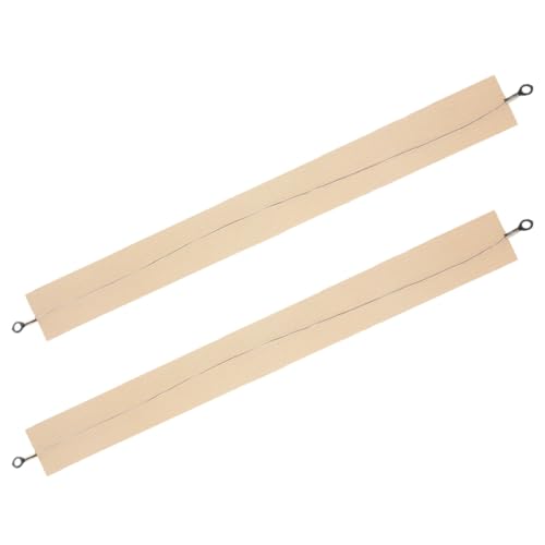 SEWACC Juego de 2 Tiras Calefactoras para Máquina Selladora de Presión Manual, Alambre Redondo Tela 2Mm, Calentamiento Rápido y Uniforme para Sellado Firme en Producción Pequeña
