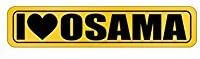 I Love Osama - Male Names - Street Sign [ Decorative Crossing Sign Wall Plaque ]