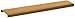 Salsbury Industries 4383D-BRS Spreader 3 Wide for Designer Roadside Mailbox, Brass