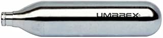 Umarex Unisex's C1250 12gram Airgun Cartridge 50 Pack-12 Gram Powerlets Bulbs Suits All Popular Co2 Pellet and BB Guns Crosman, Gamo and Swith Wesson, etc, Silver, 12g