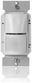 WattStopper WS-301-I Motion Sensor, Passive Infrared Wall Switch Occupancy Sensor w/Neutral Sense Technology - Ivory