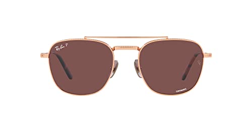Ray-Ban Rb8258 Frank Ii Titanium Aviator Sunglasses
