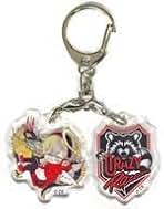 CR だるまいずごっど アクリルキーホルダー アクリルスタンド 缶バッジ Crazy Raccoon CRストア アクリルキーホルダー だるまいずごっど