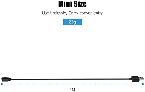 2-Pack Charger Cable Compatible with YAMAY Watch, Ancable 3.3-Feet Magnetic USB Charging Power Cable Cord Compatible with YAMAY SW021 SW023 Letsfit ID205L ID205U ID205S SW025 Uwatch 3S 3 2 2S