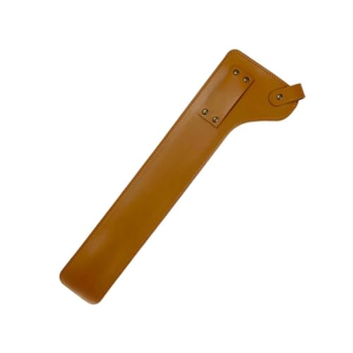 MOBUTOFU Fire Tongs Protective Cover Leather Tong Cover for Barbecue Outdoor Fire Pit Insulated Impact-resistant