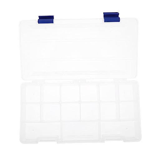 VINTORKY Fishing Tackle Storage Box Removable Lure Organizer Portable Plastic Bait Case for Easy Access Durable Fishing Gear Storage