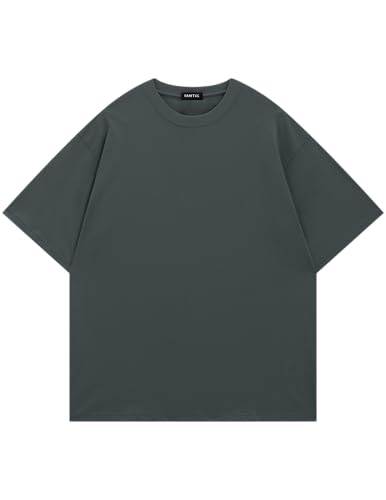 Vamtac Cotton T Shirts for Men Loose fit Short Sleeve Shirts Crewneck Tshirt Men Plain T Shirts