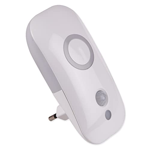 Müller Licht LED Leuchte aus Kunststoff mit Bewegungs-/Dämmerungssensor mit 0,9 Watt 1500K...