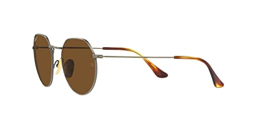 Image of Ray-Ban Junior Kids'RB8165 Jack Titanium Round Sunglasses