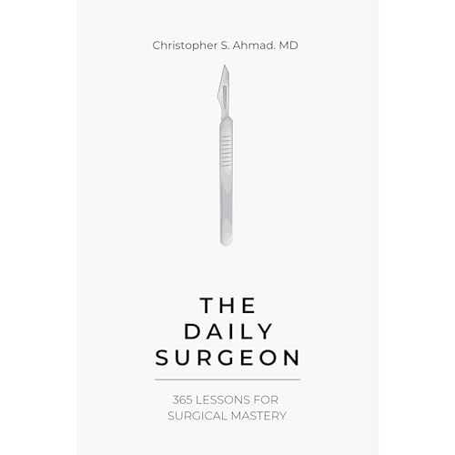 The Daily Surgeon Audiolibro Por Christopher S. Ahmad MD arte de portada