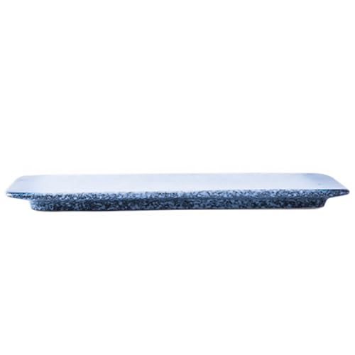 Plato rectangular de cerámica para sushi 10 pulgadas miniatura 1