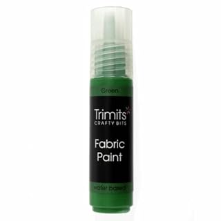 Trimits Fabric Paint Pen, Green, 20ml