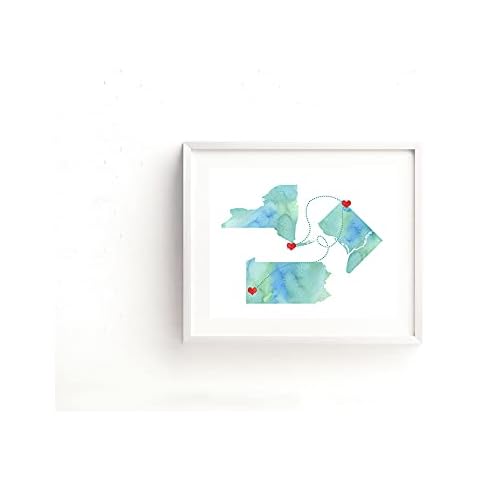 Any Three States art print Cover