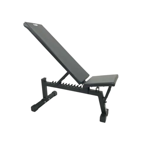 Loja Produto Banco para Exercícios 18 Banco Supino Ajustável Runtter - Preto - 125cm