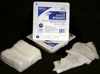 Dukal Corporation 416-10 Bandeja Plástica Estéril de Gasa 4x4 16 Capas 10 unidades miniatura 1