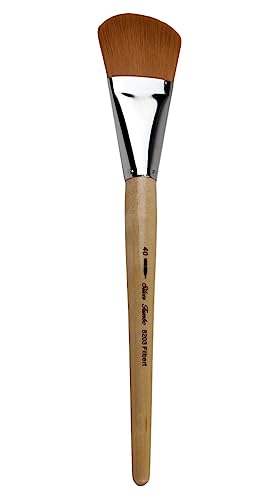 Silver Brush Limited 820340 Silver Jumbo Golden Taklon Filbert Brush, ...