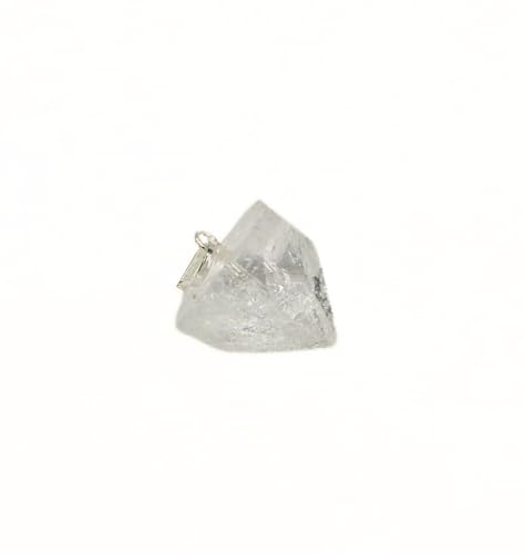 Jet International Women's Apophyllite Pendant Point Gemstone Healing Reiki Chakra Balancing India Holy Energized Kundalini Awakening Cleansed Mantra Yoga