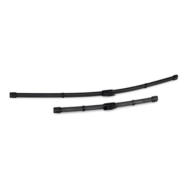 OXIMO WUSPR650 SILICONE EDITION - Spazzola Tergicristallo Con Spoiler, 650mm, Silenziosa, Adattatori U-Bolt 8/9mm, Per Tutte Le Stagioni