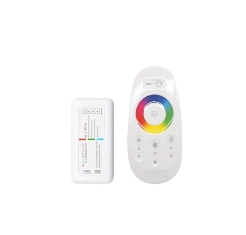 Variateur LED tactile 2.4G de 18A pour ajuster l'ambiance des rubans RGBW 5050 3528