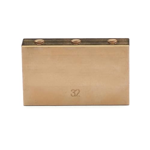 Bloc de trémolo en laiton massif pour guitare électrique de style standard
