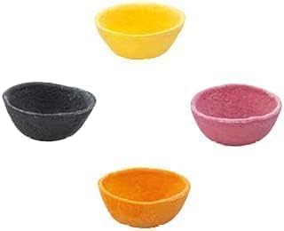 CROC’IN - Tartaletas para Rellenar Multicolores - Base de Tartaletta para Pastelería o Aperitivos - Elaboración Artesanal & Vegana - Ideales para Catering & Restauración - 240 unidades