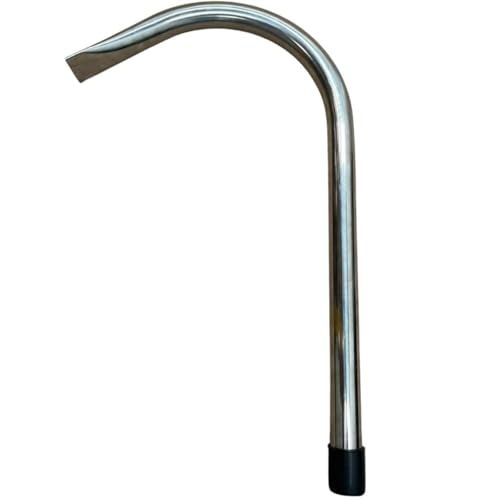 Cascata Bico De Pato Piscina Tubular Mini Inox Instalação Sem Adaptadores