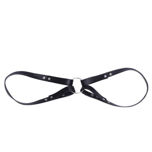 Arreio Masculino Harness Vermelho Botões De Ajuste BDSM Sado