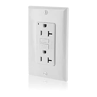 Leviton GFNT2-W Prise GFCI Non-Tamper-Resistant avec LED