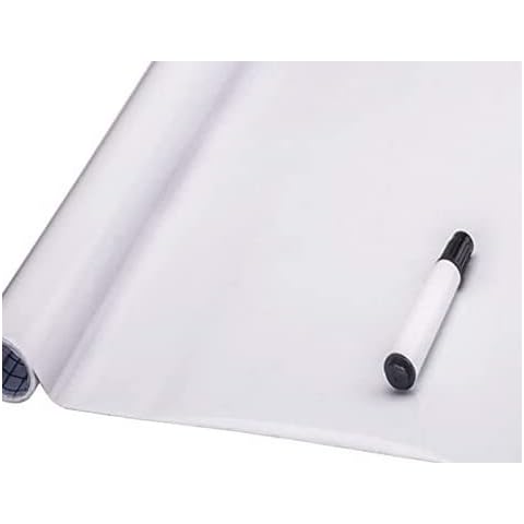 JOLIHOME Pizarra Blanca autoadhesiva de 44 X 200 cm Cover