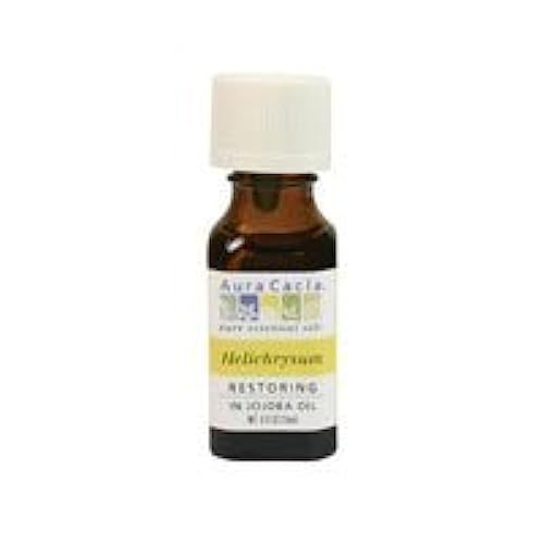 Aceite esencial Helichrysum Aura Cacia 0.5 fl oz