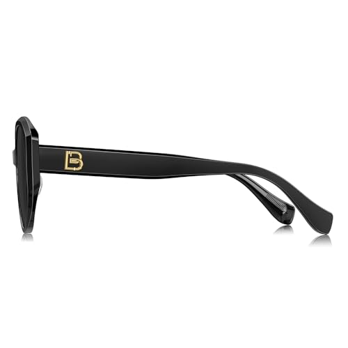 BOLON Women Lady Trendy Elegant Round Polarized Sunglasses BL3130 Ginza 55mm, Exclusive Eyewear Brand of EssilorLuxottica3