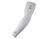 Nike NBA Shooter Sleeve - Pair(White/Black, LXL)
