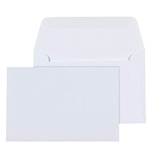 Enveloppes de luxe C6 blanches lot de 1000 pour invitations élégantes et courriers haut de gamme