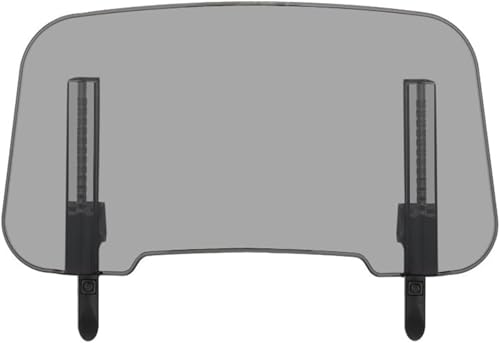 Déflecteur de pare-brise moto extension de bulle idéale pour les voyages et longs trajets de roadtrip