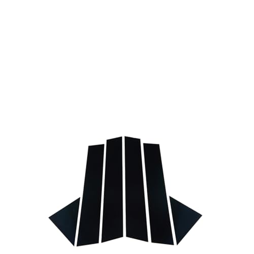 Fundas protectoras de pilares negros de ventana para renovar tu Dodge
