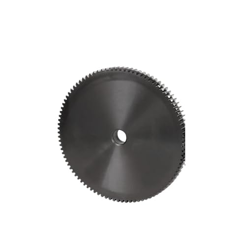 LYMFE Industrial helical Gear Blackening Motor Gear 1M-105T/110T/115T/120T/125T/130T/140T/150T Teeth Pitch 3.14mm Total Height 10 Mm Carbon Steel Flat Gear (Size : 1M105T (Bore 12 mm))