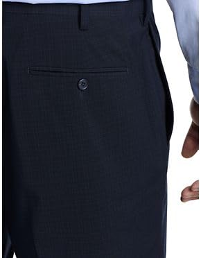 Oak Hill Waist-Relaxer Small Plaid Dress Pants3