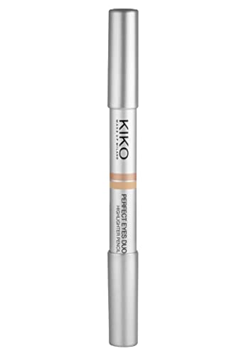 KIKO Milano Perfect Eyes Duo Highlighter Pencil | Lápiz Dúo Iluminador De Contorno De Ojos