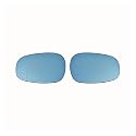 HIRNER Für BMW 1er 3er E81 E88 E90 E91 E92 2009 2010 2011 2012 4 Tür Beheizbare Flügeltür Seitenspiegelglas Blau Spiegelglas Ersatz (Größe : Pair)