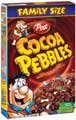 Cocoa Pebbles Cereal, Family Size, 15 Oz (Pack of 3)
